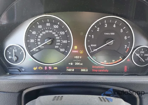 2014 BMW 428I z USA, uszkodzony, nr VIN WBA3V7C57EP771212